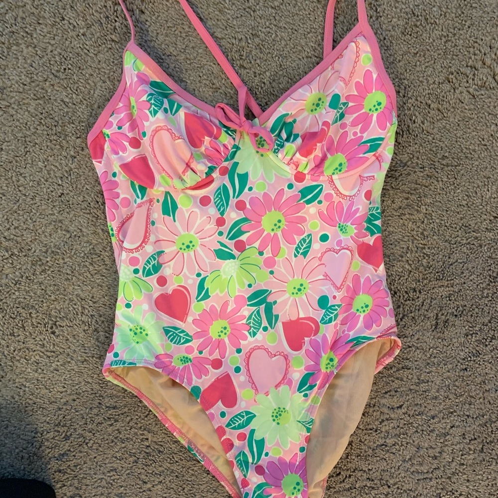 Lily Pulzier swim suit one piece